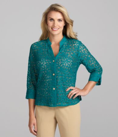 Ruby Rd. Loopy Lace Shirt