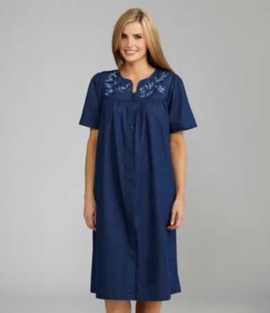 go softly denim patio dresses