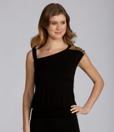 Moa Moa One Shoulder Top  Dillards 