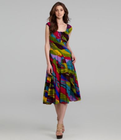 Chelsea & Theodore Dress Printed Dress $79.00