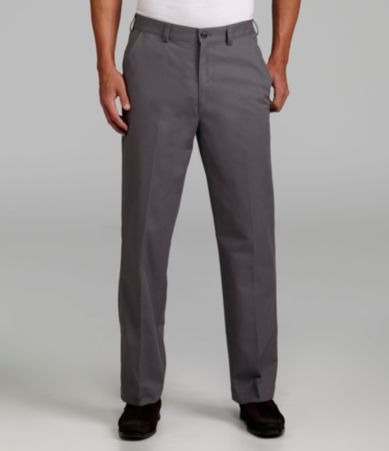 Roundtree & Yorke Flat-Front Back Elastic Putter Pants