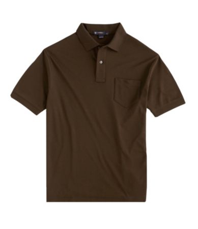 Cremieux Solid Interlock Polo