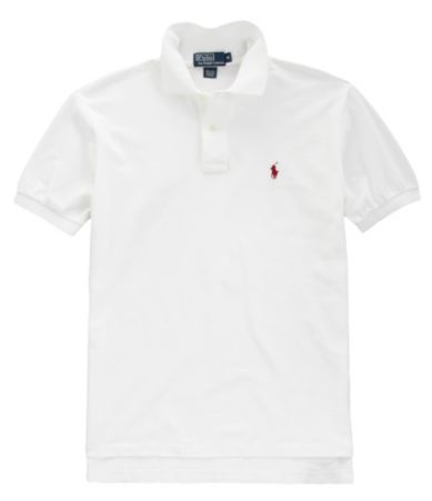 Polo Ralph Lauren Collegiate Mesh Knit Polo Shirt