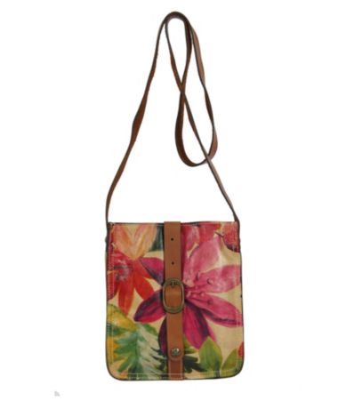 Patricia Nash Leather Multi Venezia Cross-Body Bag