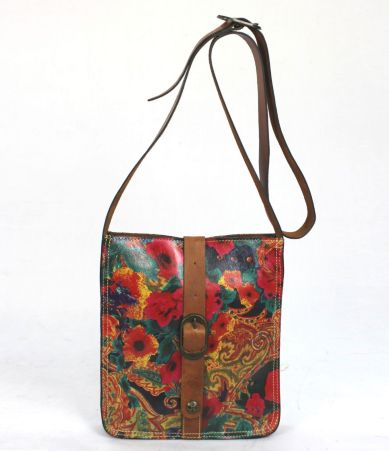 Patricia Nash Leather Multi Venezia Cross-Body Bag