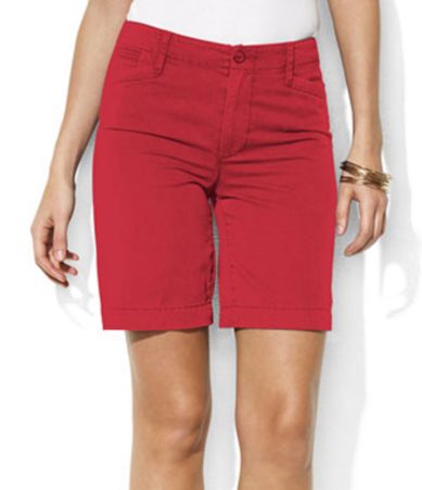 Lauren Ralph Lauren Petites Jason Twill Shorts