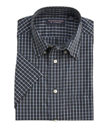 Roundtree & Yorke Cotton Poplin Sportshirt
