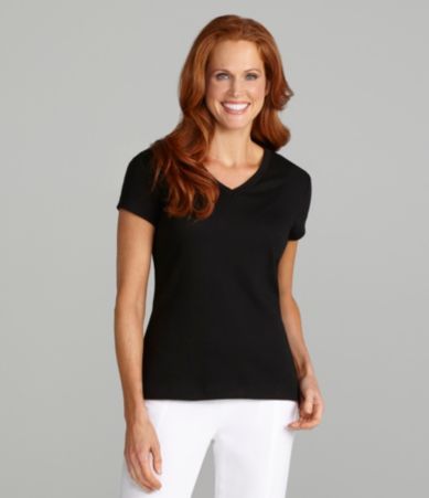 Westbound Double-Collar V-Neck Top