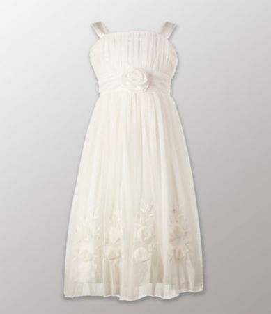 Jayne Copeland 2T 6X Mesh Flower Dress $55.00