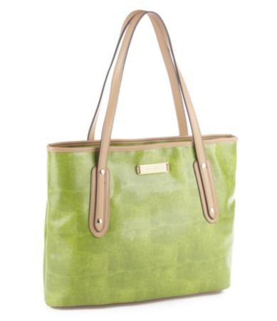 Kate Landry Vachetta-Trim Tote