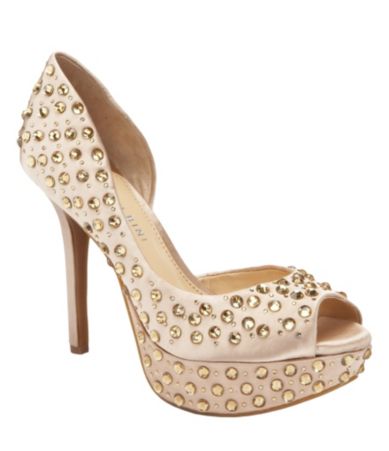 Gianni Bini Larissa Peep-Toe Platform Pumps