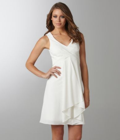 Vince Camuto Pleated Front Dress