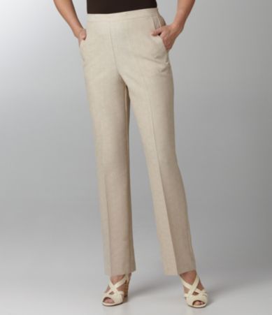 Samantha Grey Flat Front Pants
