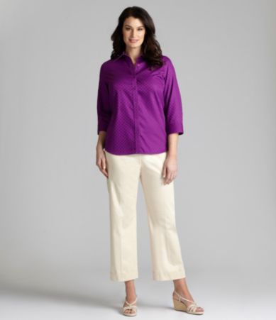 Alex Marie Woman Alexandra Jacquard Blouse & Alexa Ankle Pants $45.00 