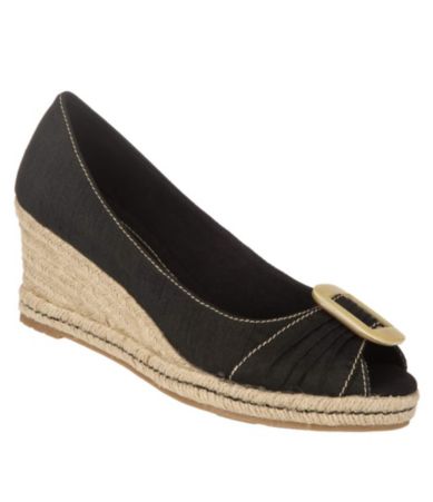 Naturalizer Bashful Peep-Toe Wedges