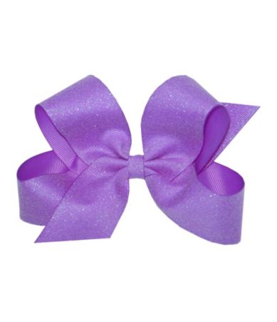 Copper Key Large Sparkle Grosgrain Sparkle Bow