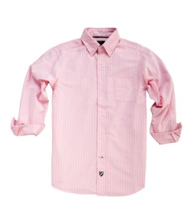 Cremieux Striped Oxford Sportshirt