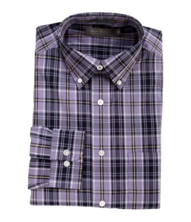Daniel Cremieux Signature Heather Plaid Poplin Sportshirt