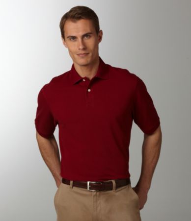 Roundtree & Yorke Gold Label Perfect Performance Solid Pique Polo Shirt