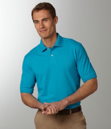 Roundtree & Yorke Gold Label Perfect Performance Solid Pique Polo Shirt