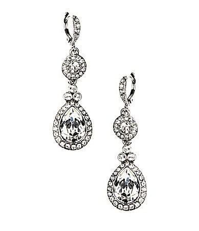 Givenchy Wingate Crystal Drop Earrings