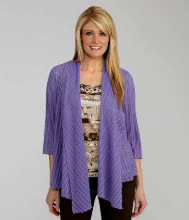 TanJay Leno Knit Cascade Cardigan