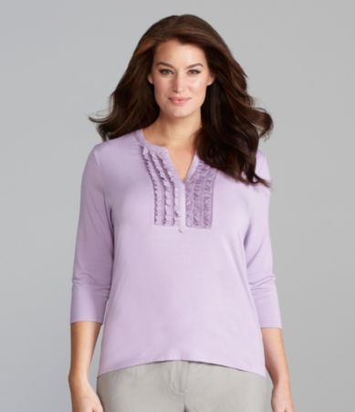 Alex Marie Woman Meghan Ruffle Knit Top  Dillards 