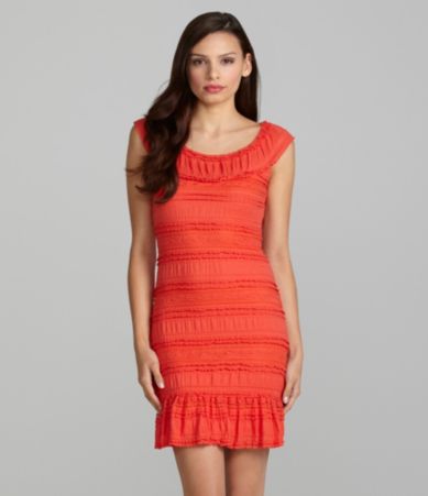 M.S.S.P. Lace Tiered Dress