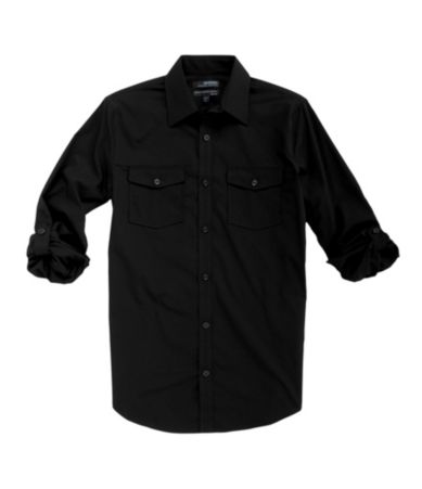 Murano Wardrobe Essentials Ultimate Modern Comfort Slim-Fit Solid Sportshirt