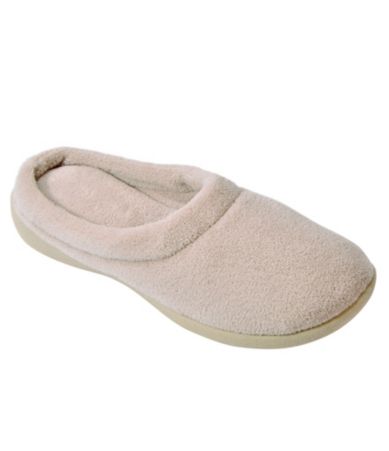 Cabernet Microfiber Terry Clog Slippers