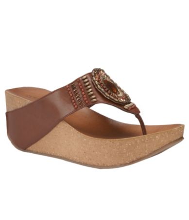 Kenneth Cole Reaction Tame Hi Jeweled Wedge Sandal