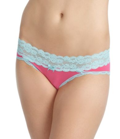 Honeydew Intimates Ahna Lace Rayon Low-Rise Hipster
