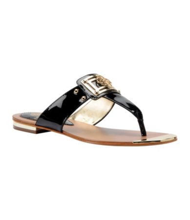 Isola Alary Patent Thong Sandals