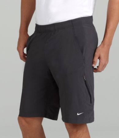 Nike Solid Woven Athletic Shorts