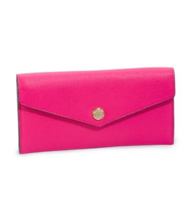 MICHAEL Michael Kors Saffiano Color Block Carryall Wallet