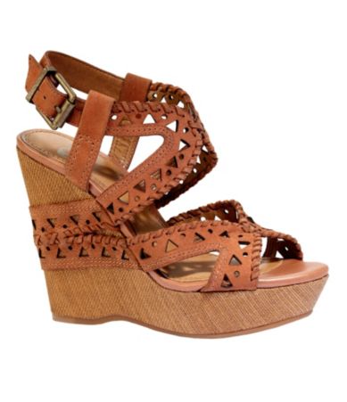 Gianni Bini Knock-Out Platform Wedge Sandals