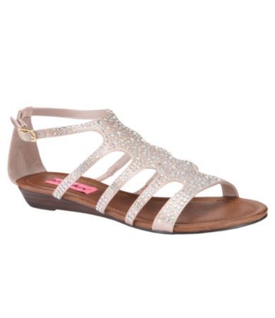 Betsey Johnson Cristals Sandal