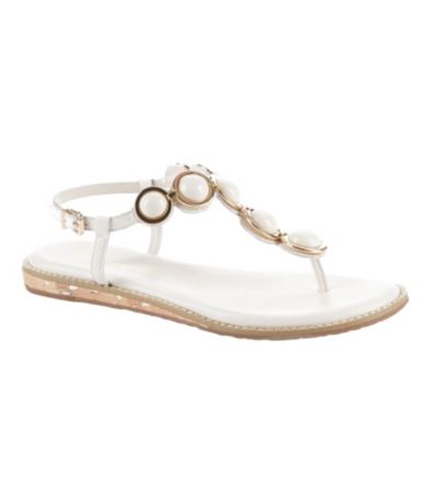 Arturo Chiang Laineye T-Strap Wedge Sandals