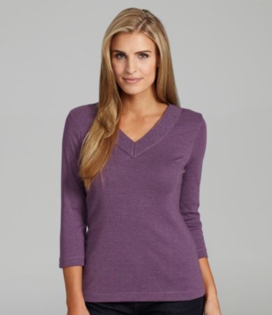 Westbound Woman Braided V Neck Top  Dillards 