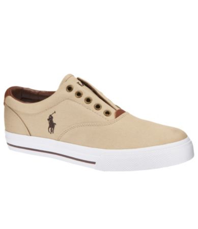 Polo Ralph Lauren Men�s Vito Laceless Slip-On Sneakers