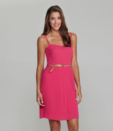 Sanctuary Clothing Malt Shop Pleated Dress