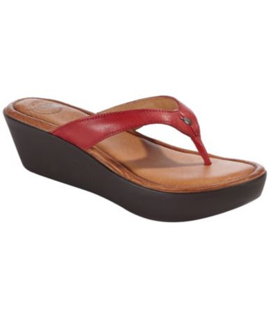 Nurture Cabo Wedge Thong Sandals