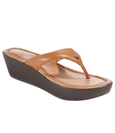 Nurture Cabo Wedge Thong Sandals