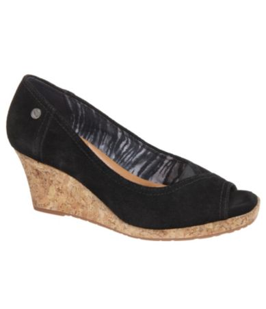 Nurture Etta Peep Toe Wedges