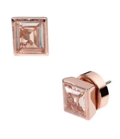 Michael Kors Baguette CZ Stud Earrings