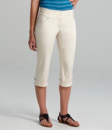 Catch My i Split Waist Cropped Pants