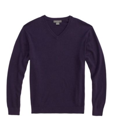 Daniel Cremieux Signature Supima Solid V-Neck Sweater