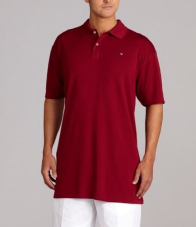 Callaway Big & Tall Textured Polo Shirt