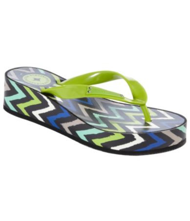 BCBGeneration Fallons Jelly Wedge Sandals