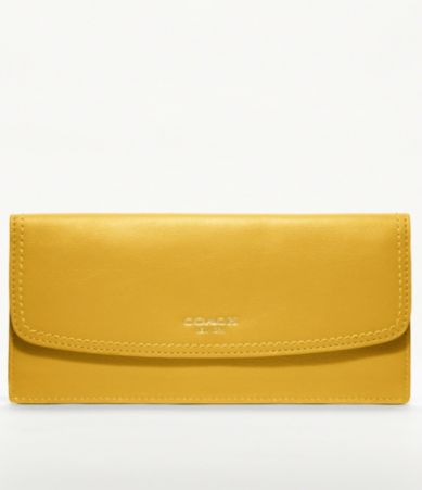 COACH LEGACY LEATHER SOFT WALLET